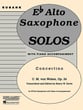 CONCERTINO ALTO SAX SOLO cover